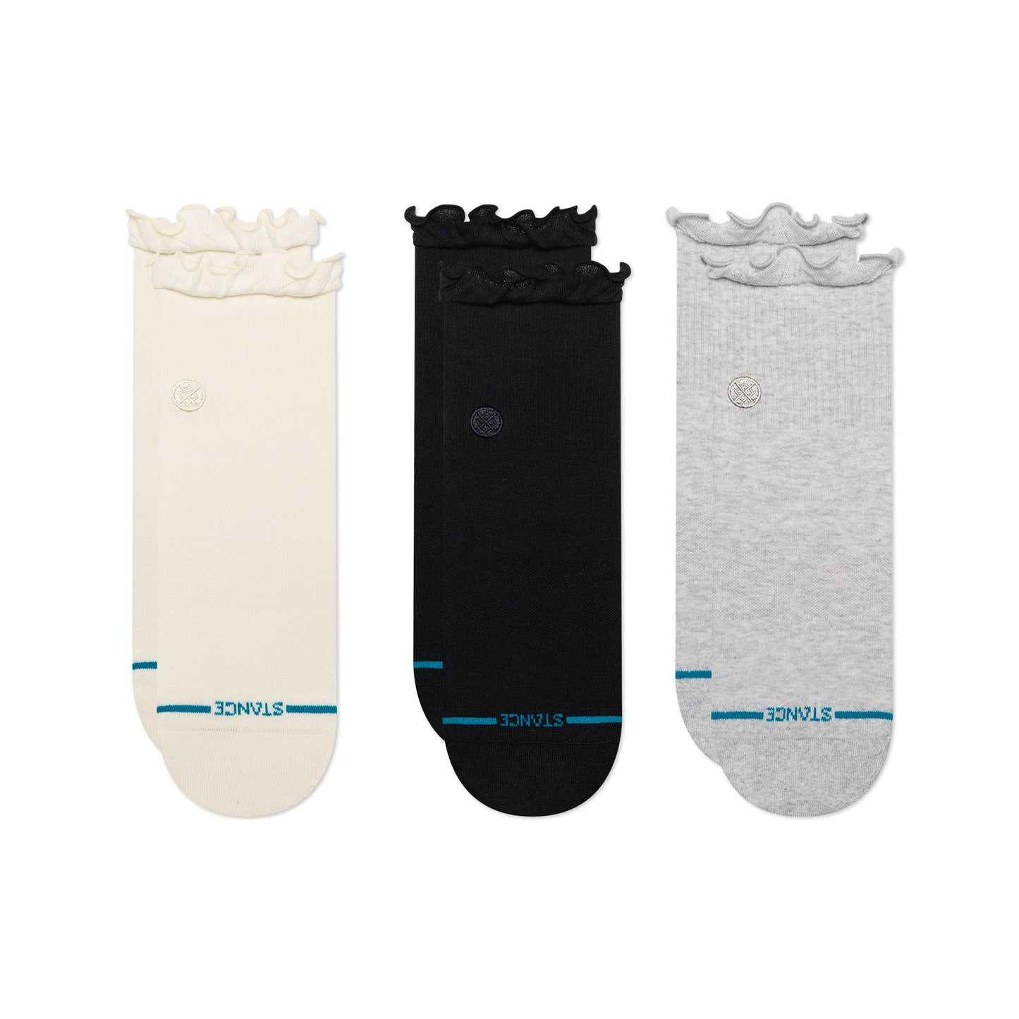 Stance RUFFLE ICON QUARTER 3 PACK