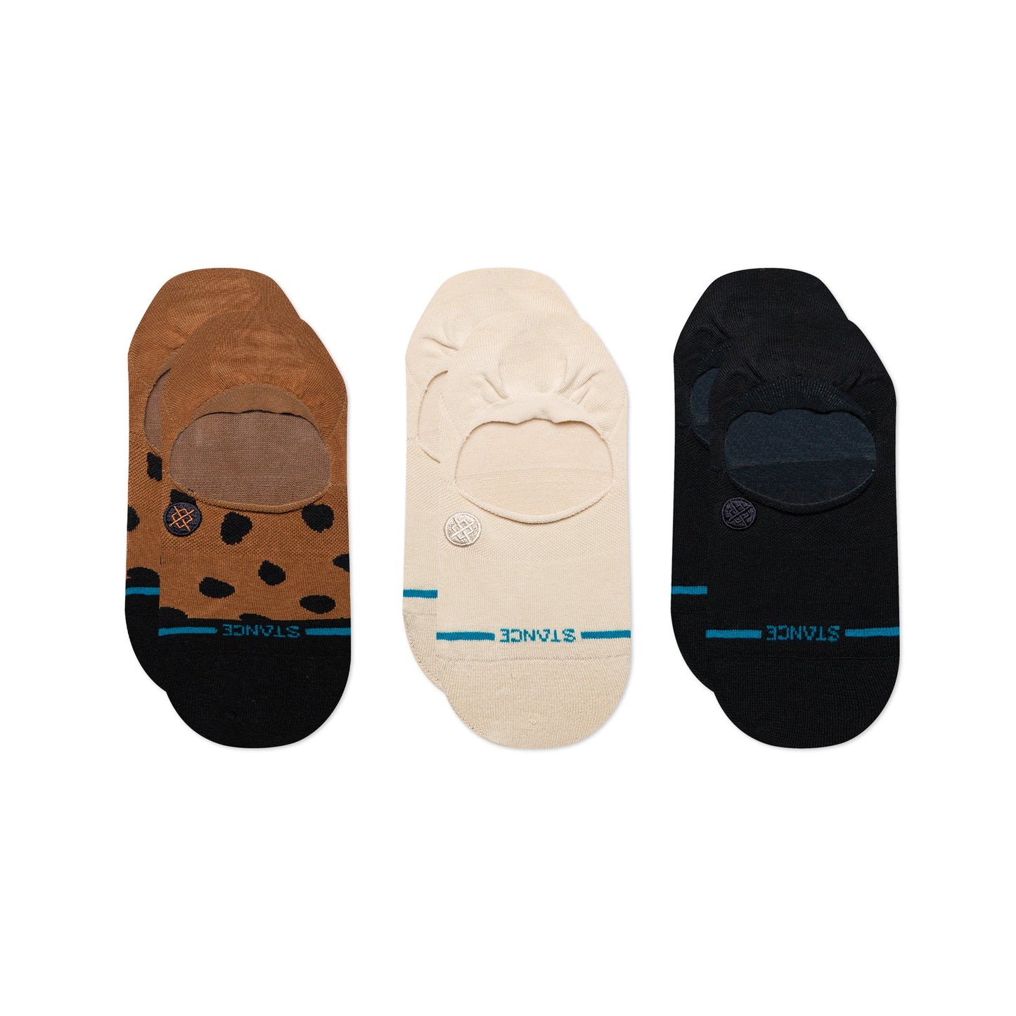 Stance LEOPARD NO SHOW 3 PACK