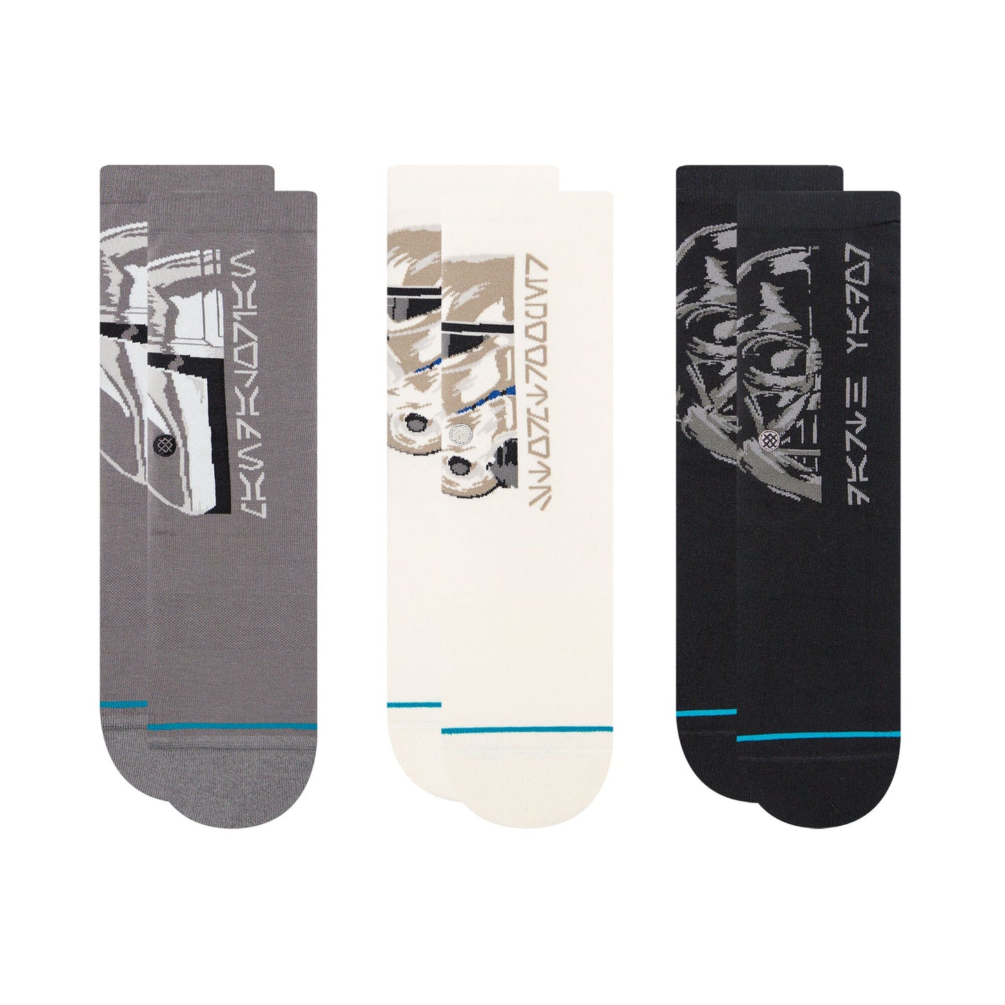 Stance Star Wars X Stance Trilogy Kids Crew 3 Pack Socks