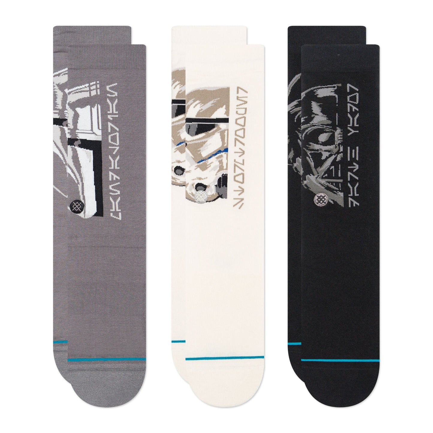Stance Star Wars X Stance Trilogy Light Cushion Crew 3 Pack Socks