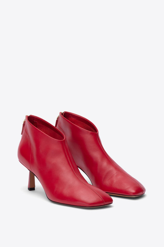 3.1 Phillip Lim Lipstick Red ID Glove Bootie | Elegant Women’s Shoes Online