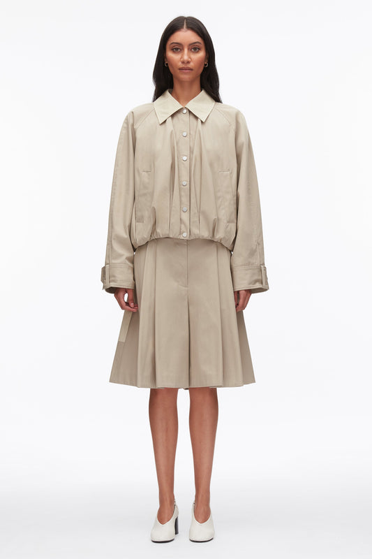 3.1 Phillip Lim Snap Front Blouson Bomber Jacket
