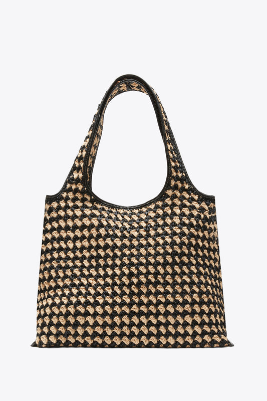 3.1 Phillip Lim Crochet Raffia Market Tote