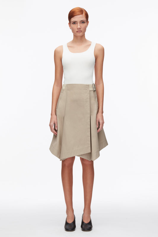 3.1 Phillip Lim Two-Toned Handkerchief Wrap Skirt