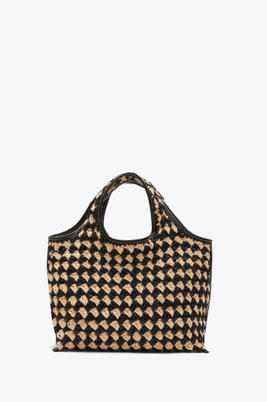 3.1 Phillip Lim Crochet Raffia Mini Market Tote