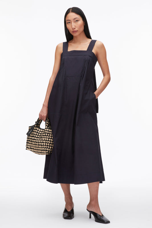 3.1 Phillip Lim Structured Cotton Poplin Midi Dress