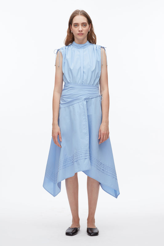 3.1 Phillip Lim Ruched Handkerchief Dress