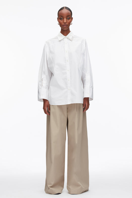 3.1 Phillip Lim Embellished Oversize Shirt