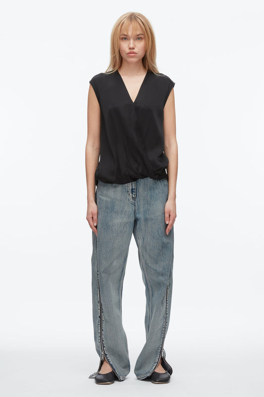 3.1 Phillip Lim Soft Drape Sleeveless Blouse