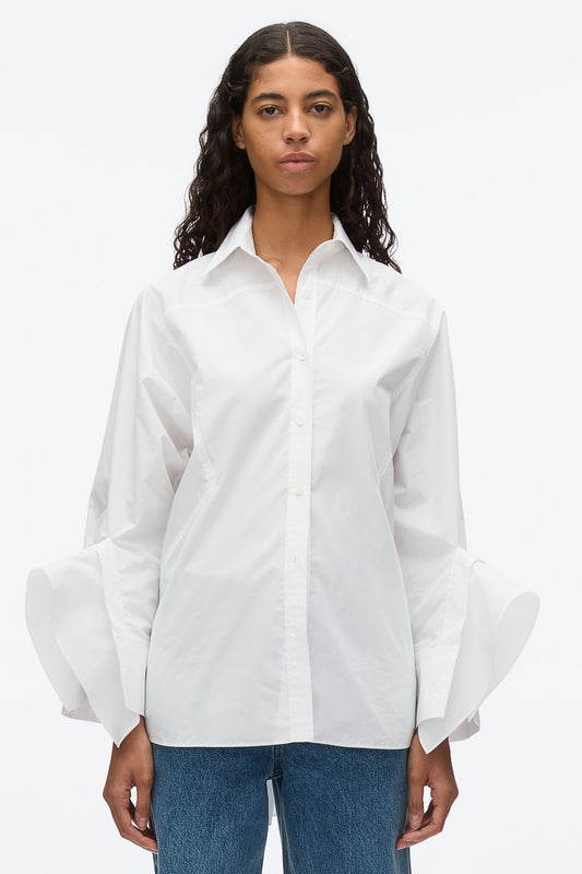 3.1 Phillip Lim Oversize Shirt with Cascade Cuff