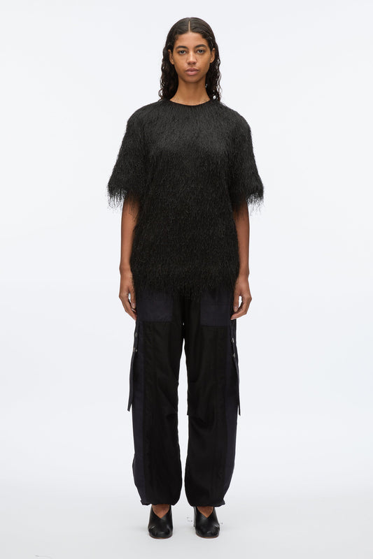 3.1 Phillip Lim Fringe Boxy Tee