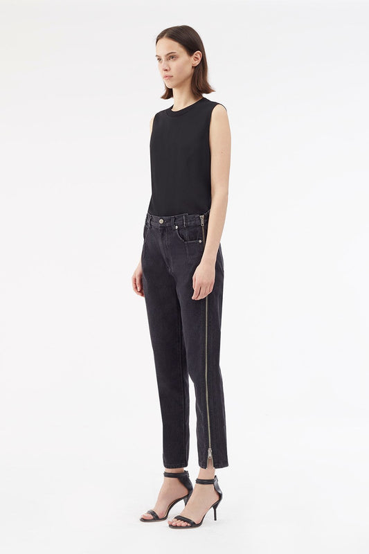 3.1 Phillip Lim Zippered Denim Pant