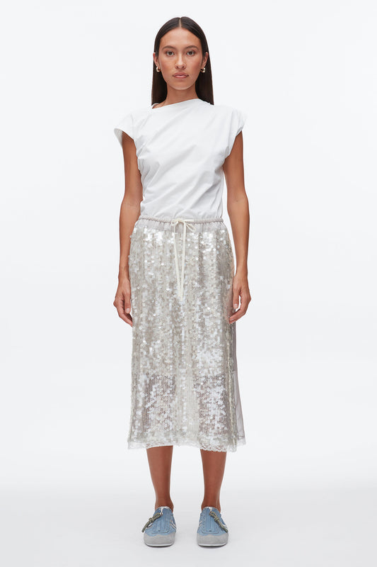 3.1 Phillip Lim Sequin Midi Skirt
