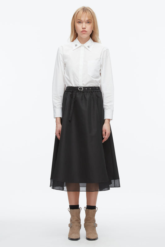 3.1 Phillip Lim Belted Midi Skirt