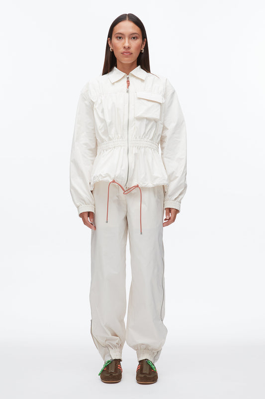 3.1 Phillip Lim Ripstop Ruched Jacket