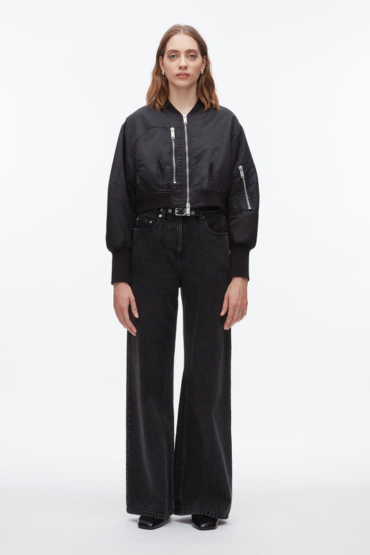3.1 Phillip Lim Cropped Flight Bomber