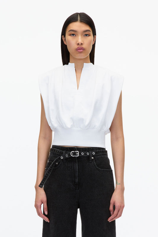 3.1 Phillip Lim Sleeveless French Terry Top