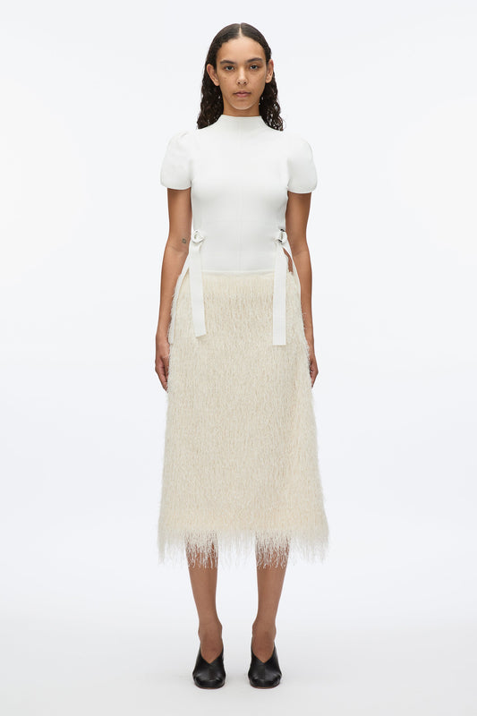 3.1 Phillip Lim Compact Rib Tulip Top