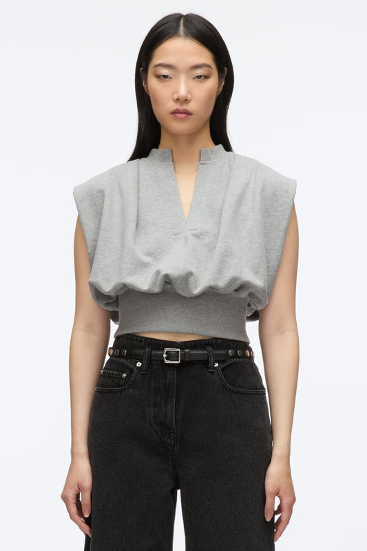 3.1 Phillip Lim Sleeveless French Terry Top