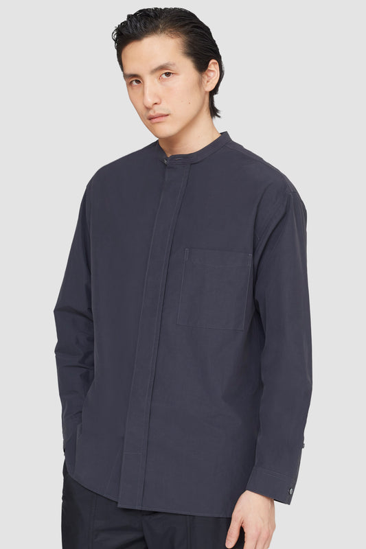 3.1 Phillip Lim Band-Collar Shirt