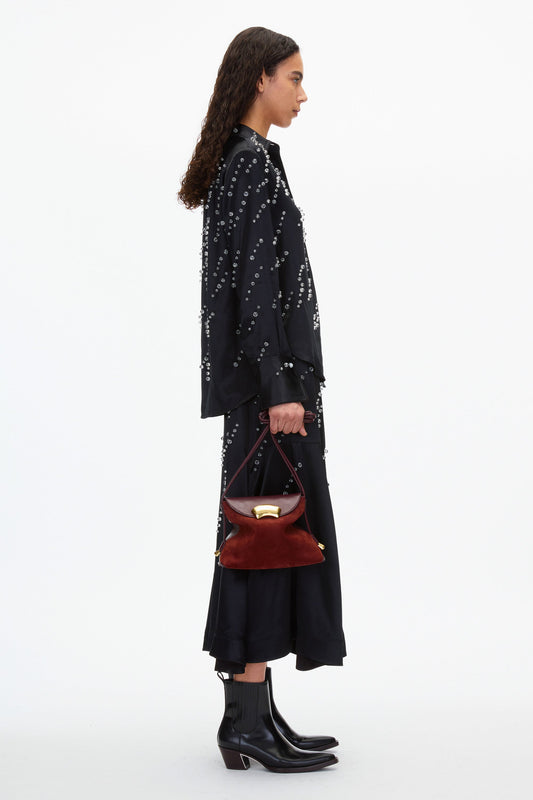 3.1 Phillip Lim Aubergine ID Petite Soft Shoulder Bag | Modern Phillip Lim Bags