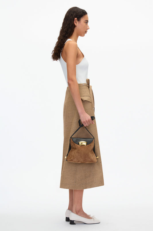 3.1 Phillip Lim Black Farro ID Petite Soft Shoulder Bag | Elegant Phillip Lim Wear