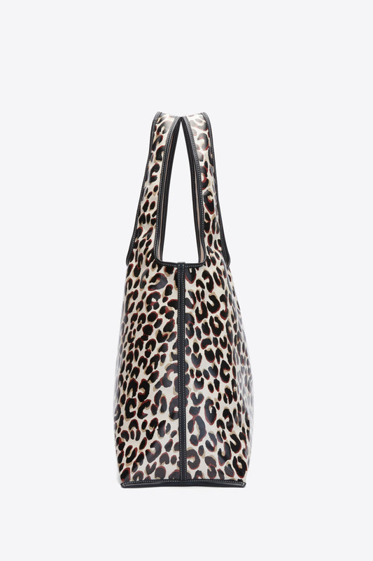 3.1 Phillip Lim Leopard Print Market Tote