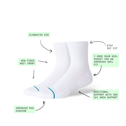 Stance SIGNATURE WASH QUARTER