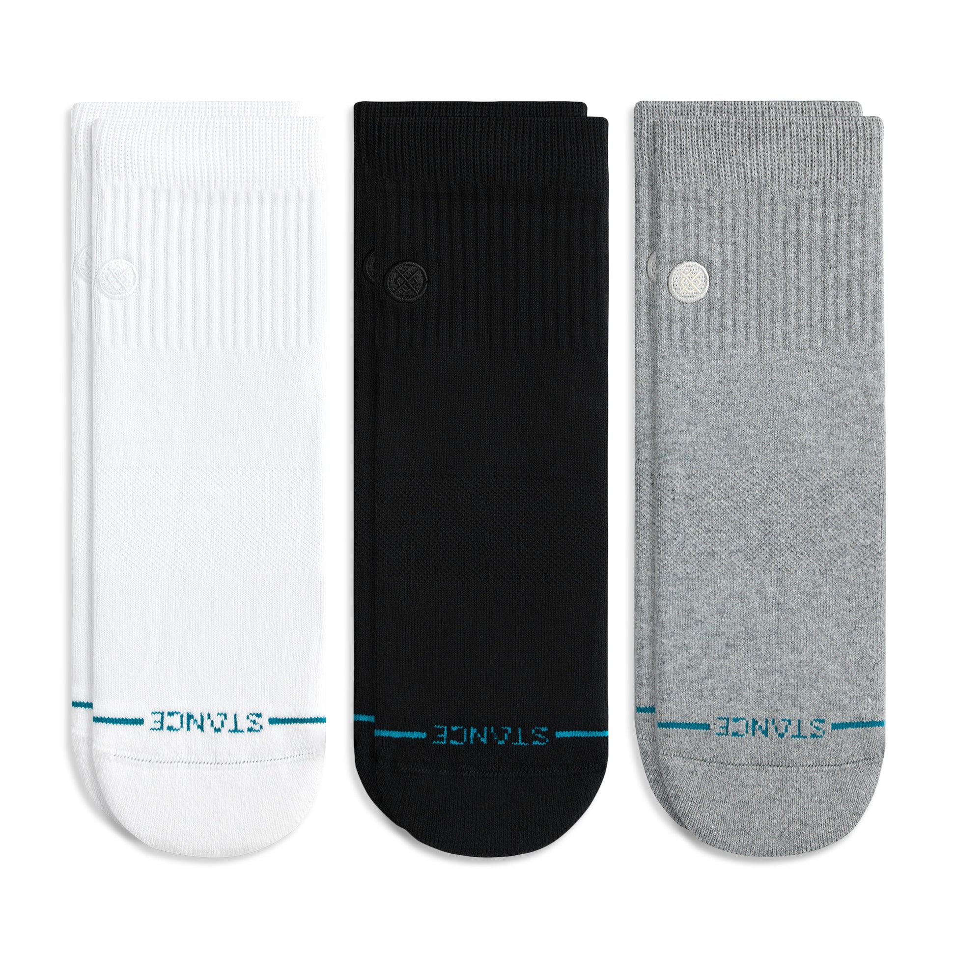 Stance ICON QUARTER 3 PACK