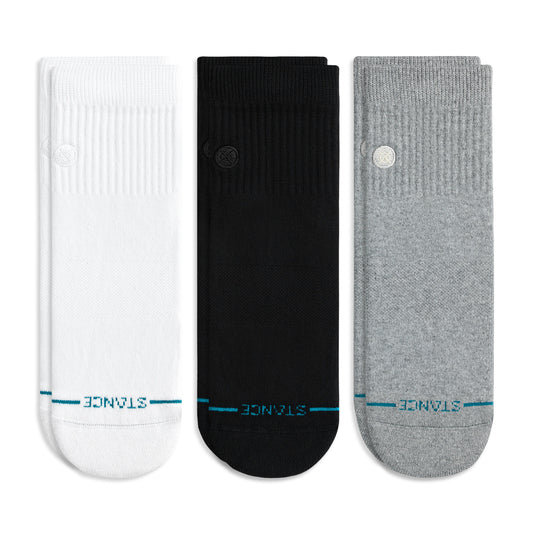 Stance ICON QUARTER 3 PACK