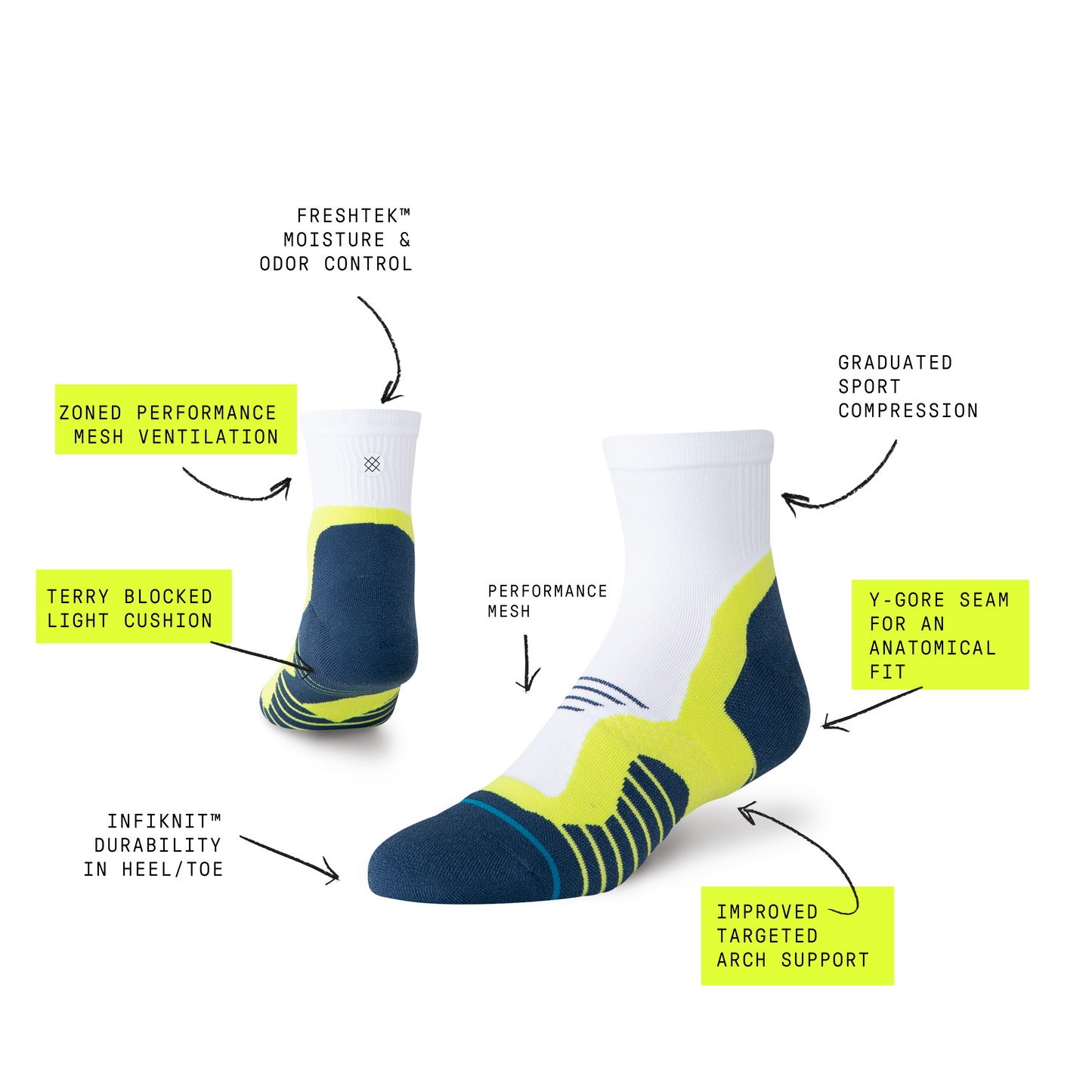 Stance PACE LIGHT QUARTER