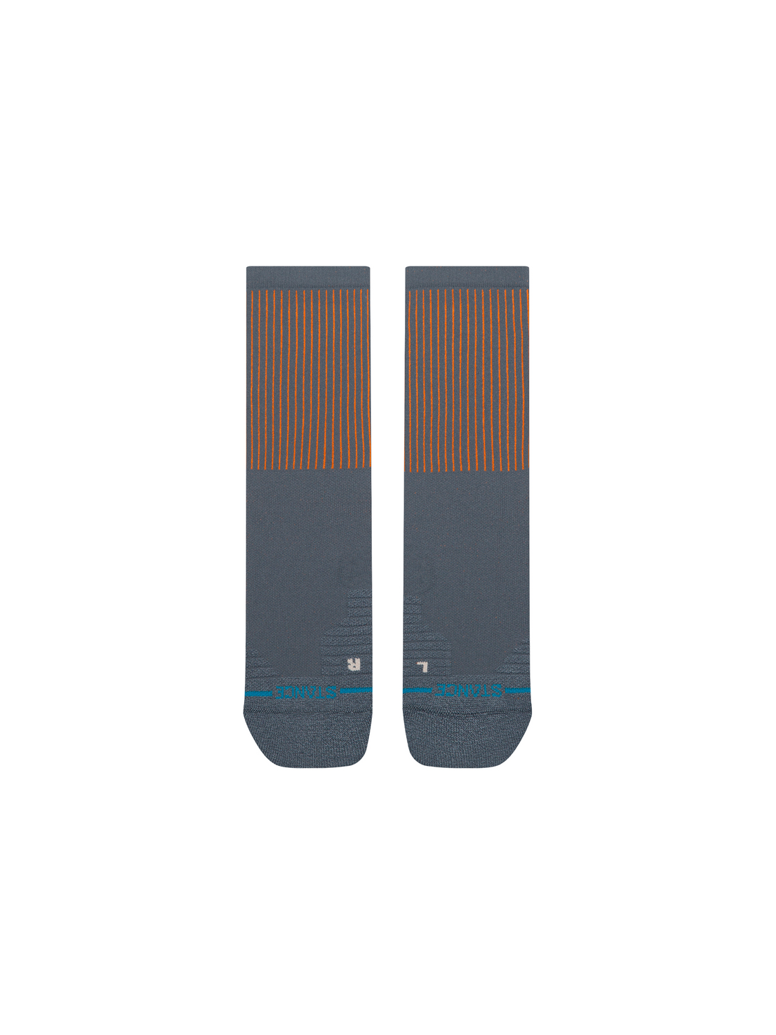Stance POP STITCH MID RIBBED CREW