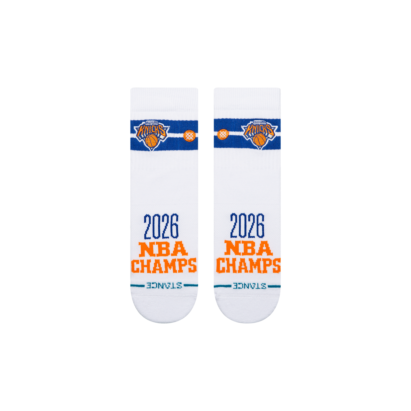 Stance NEW YORK KNICKS NBA CHAMPS 2026 QUARTER | STANCE