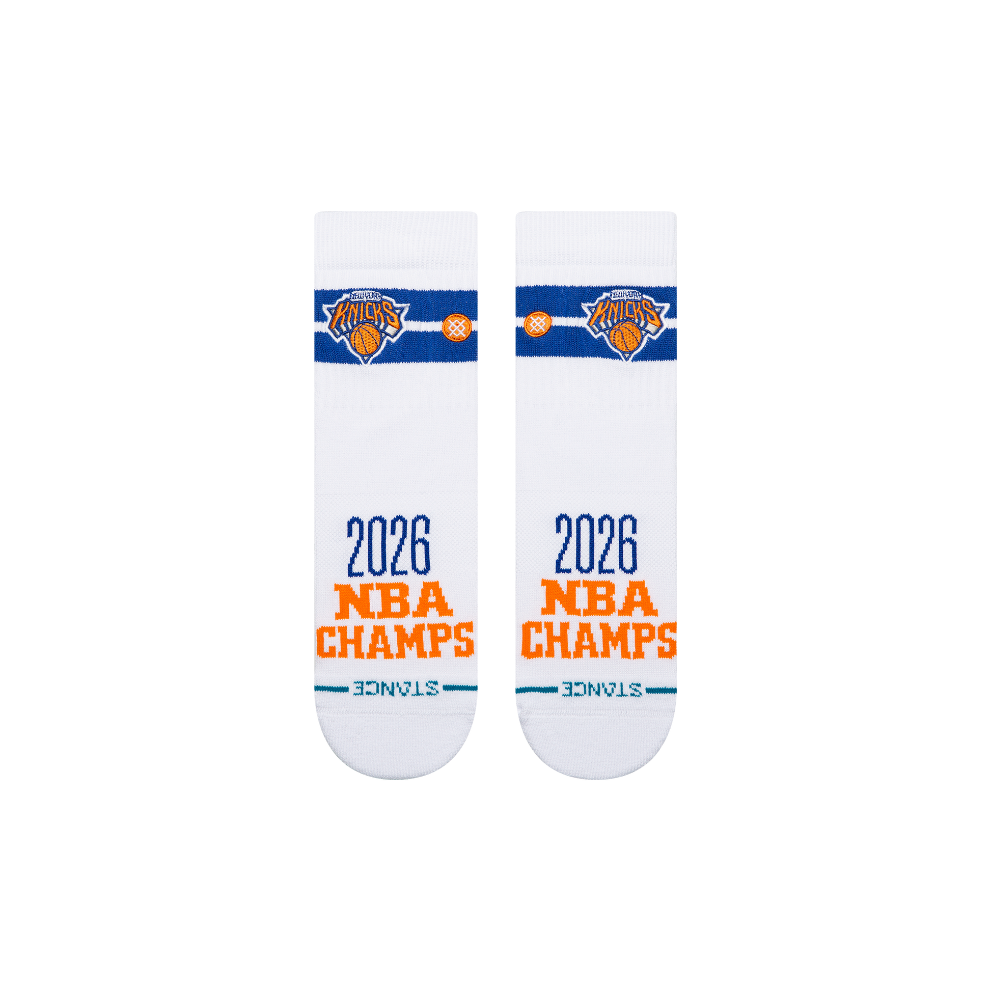 Stance NEW YORK KNICKS NBA CHAMPS 2026 QUARTER | STANCE