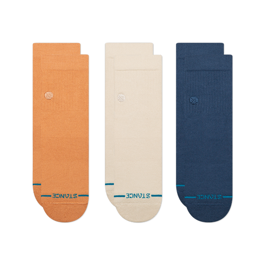 Stance ICON QUARTER 3 PACK