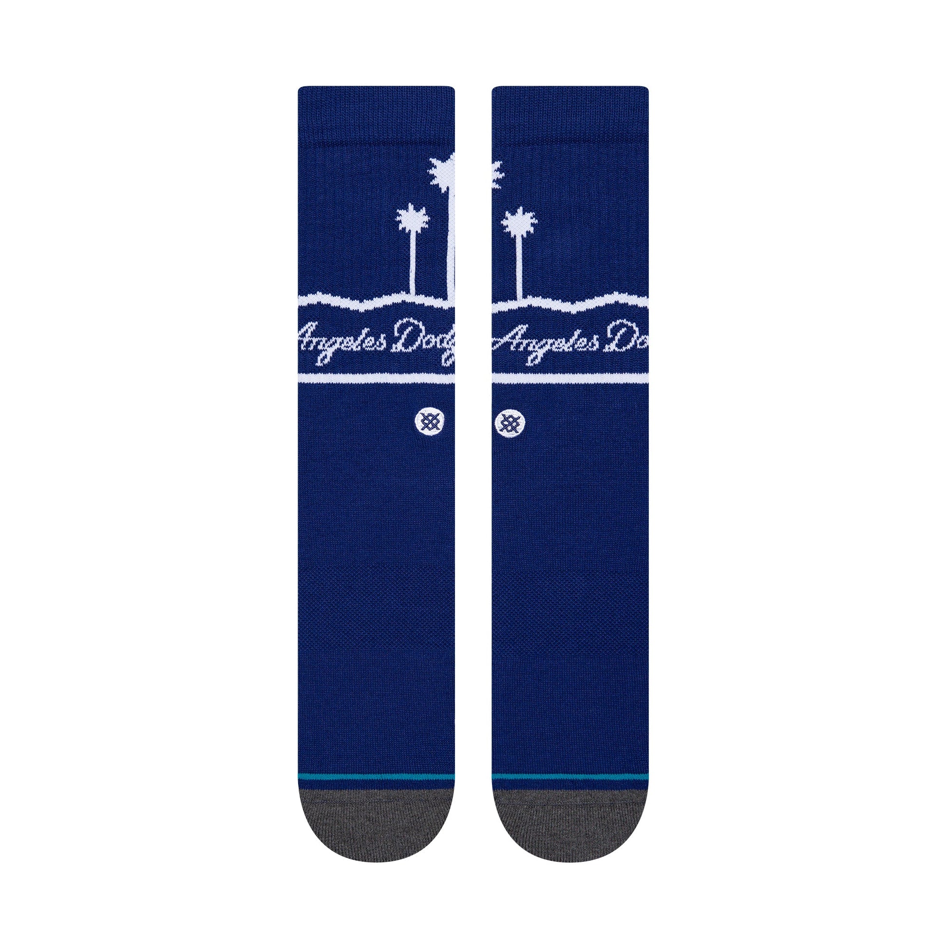 Stance Los Angeles Dodgers Sisters Mid Cushion Cotton Blend Baseball Crew Socks | Stance