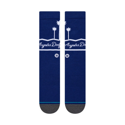 Stance Los Angeles Dodgers Sisters Mid Cushion Cotton Blend Baseball Crew Socks | Stance