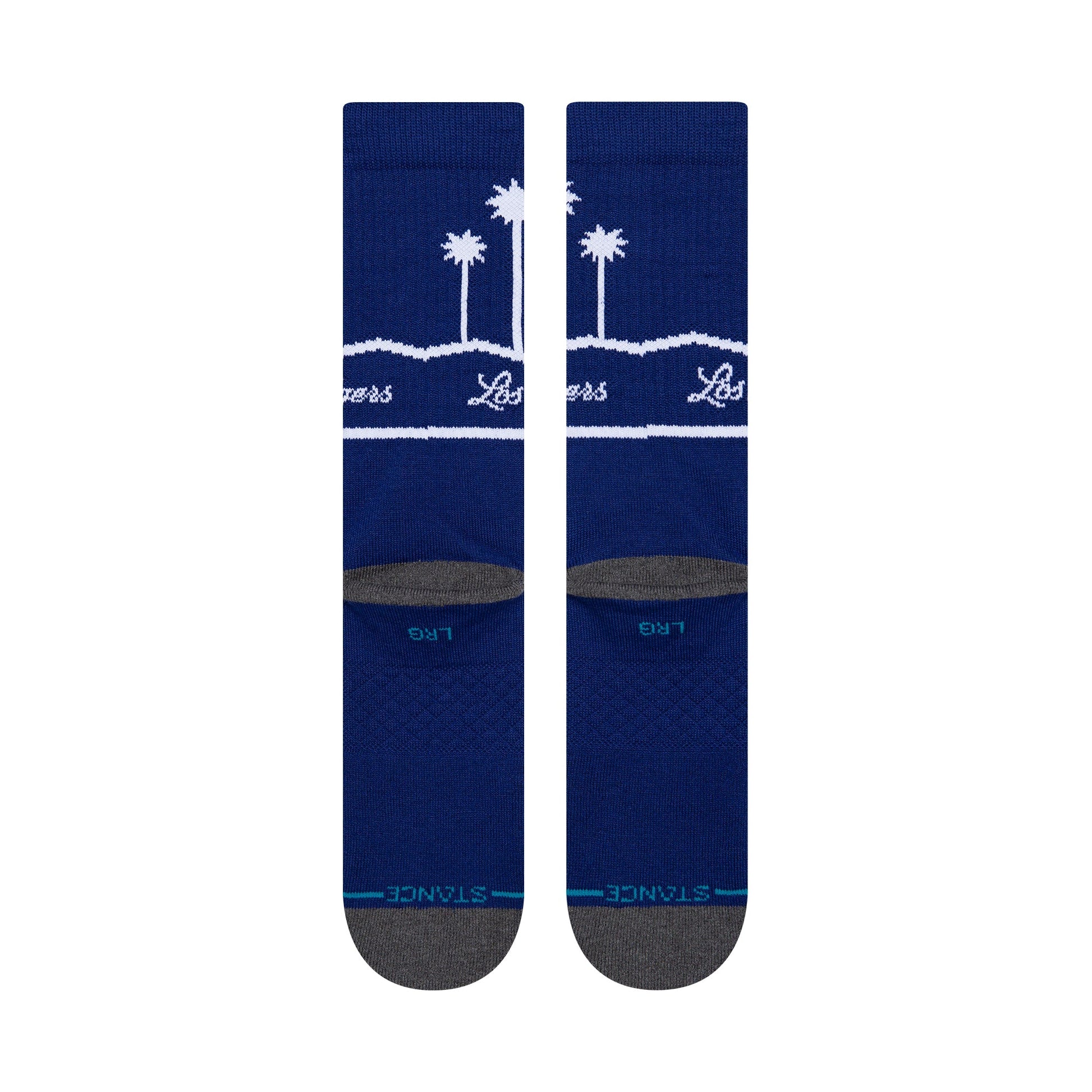 Stance Los Angeles Dodgers Sisters Mid Cushion Cotton Blend Baseball Crew Socks | Stance