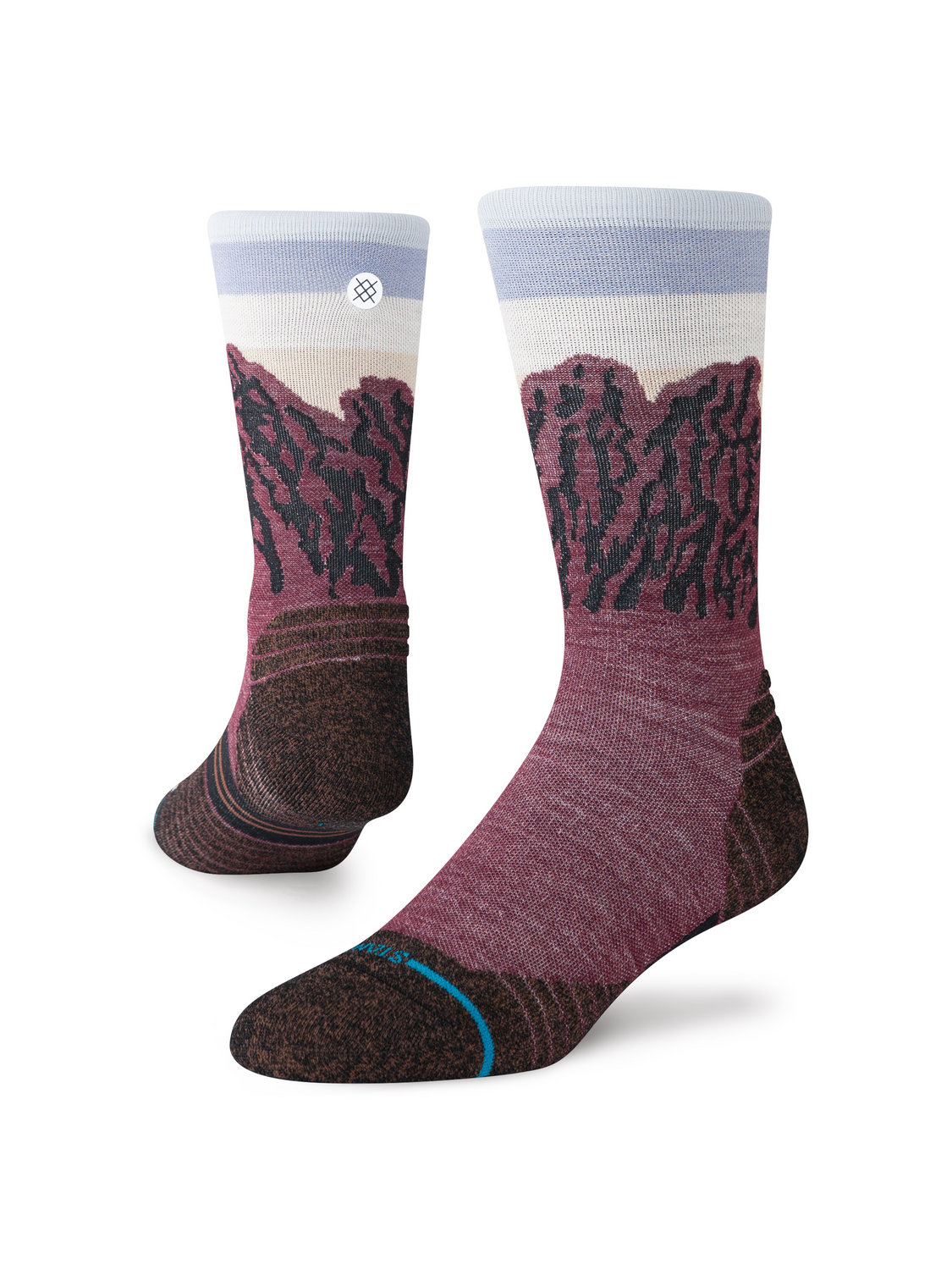 Stance THE RIDGE LIGHT WOOL CREW