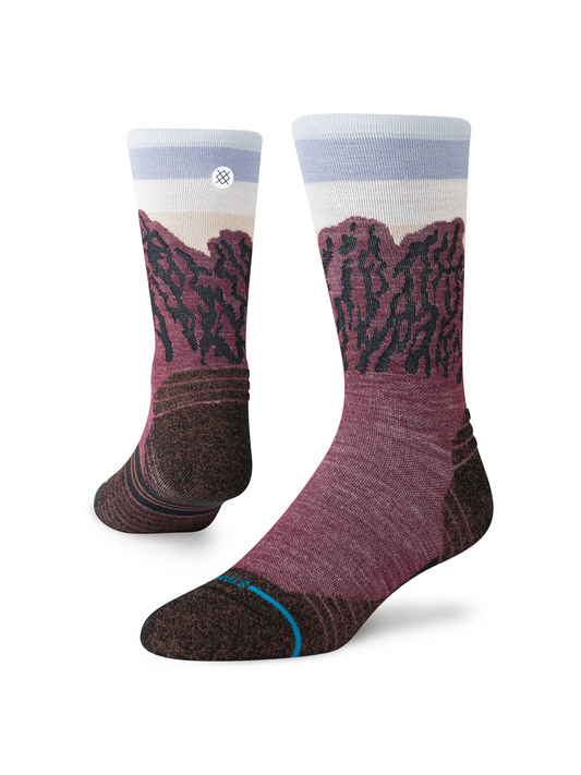 Stance THE RIDGE LIGHT WOOL CREW
