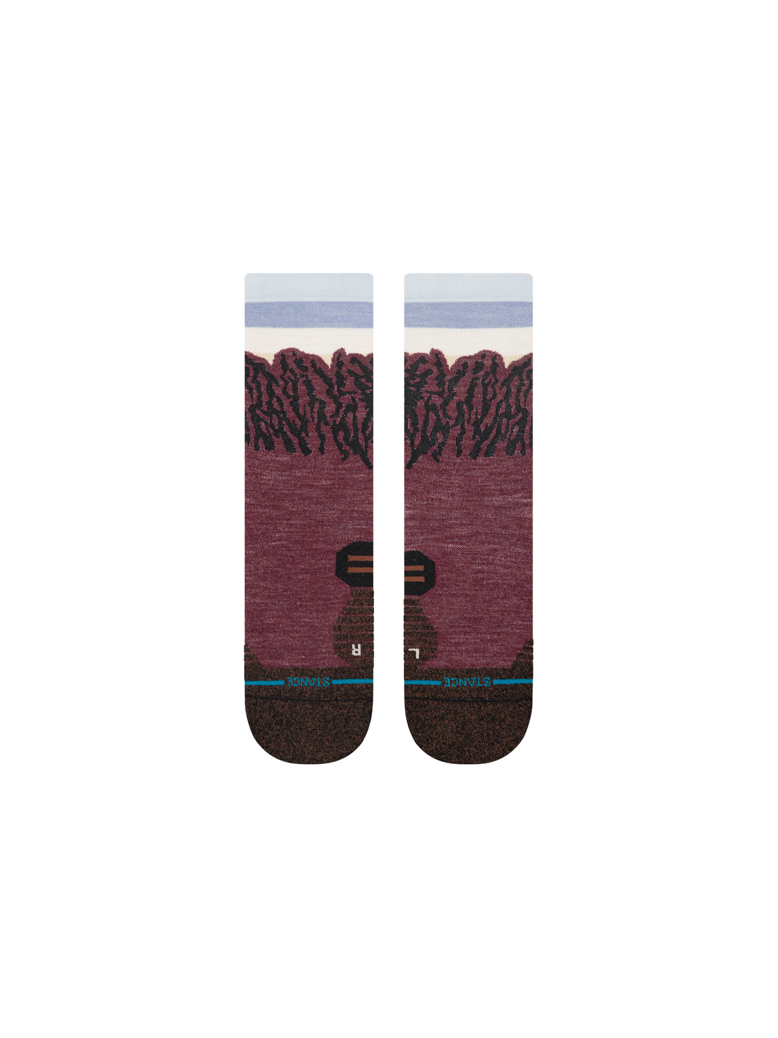 Stance THE RIDGE LIGHT WOOL CREW