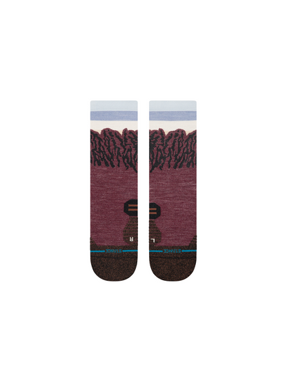 Stance THE RIDGE LIGHT WOOL CREW