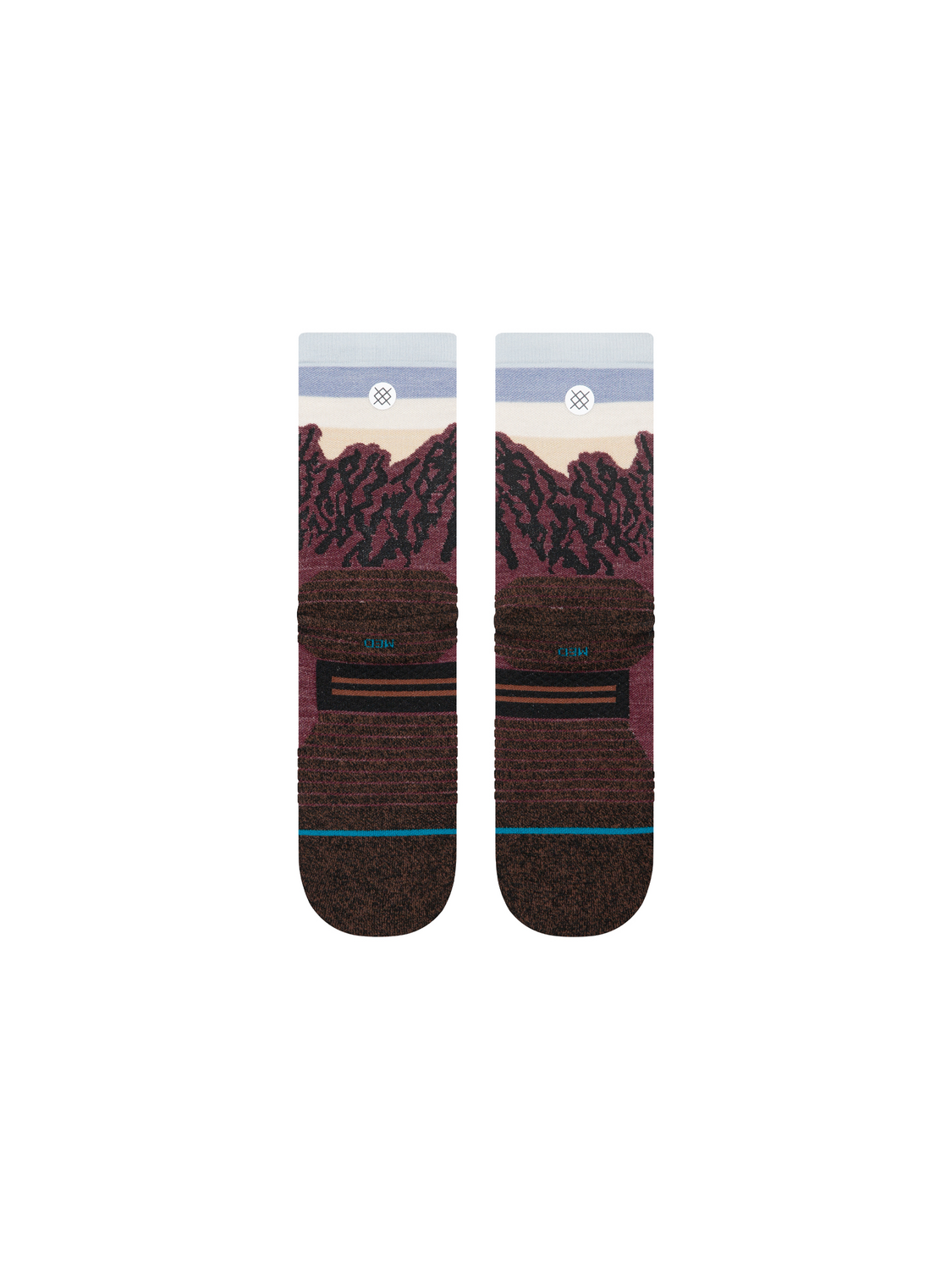 Stance THE RIDGE LIGHT WOOL CREW