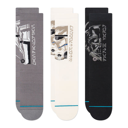 Stance Star Wars X Stance Trilogy Light Cushion Crew 3 Pack Socks